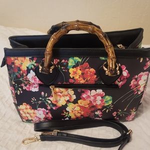 Rock a Billy Floral Purse